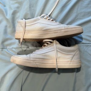 Pink monochrome vans old skool